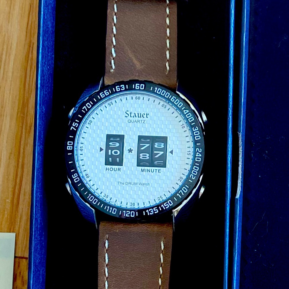 Men’s Stauer Drum Watch Made in USA